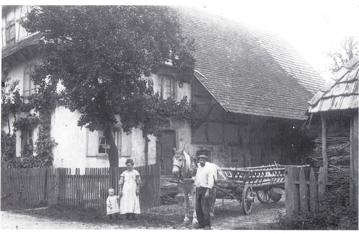 La famille Wadel François 1913 - Diefmatten