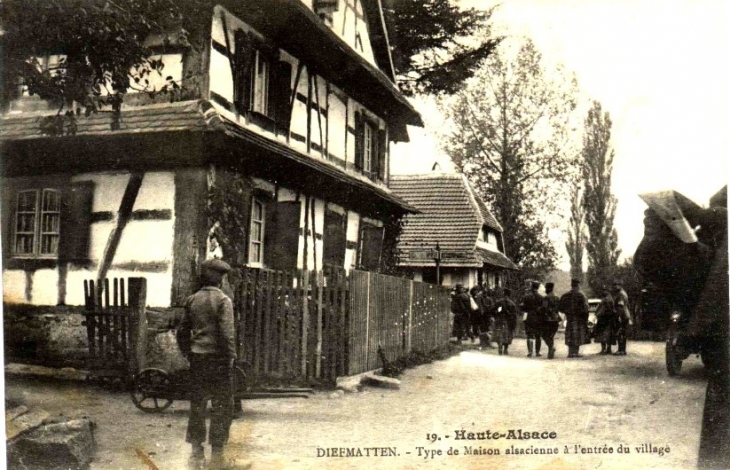 Entrée du village - Diefmatten