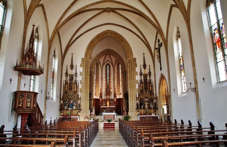 &église Saint-Bernard - Ferrette