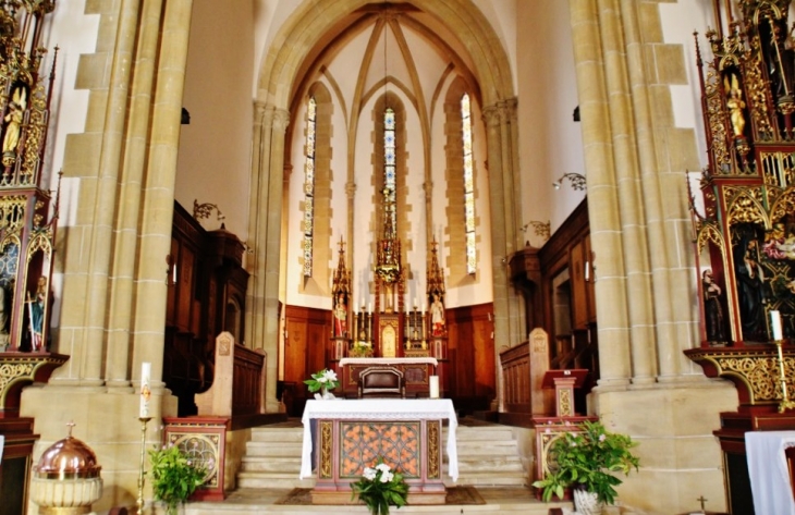 &église Saint-Bernard - Ferrette