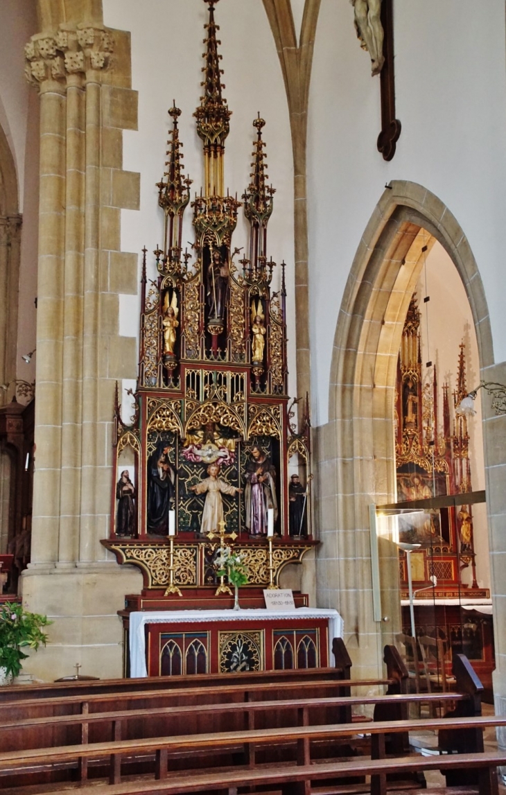 &église Saint-Bernard - Ferrette