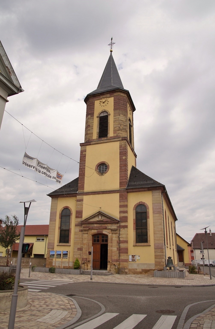 &église Sainte-Colombe - Fessenheim