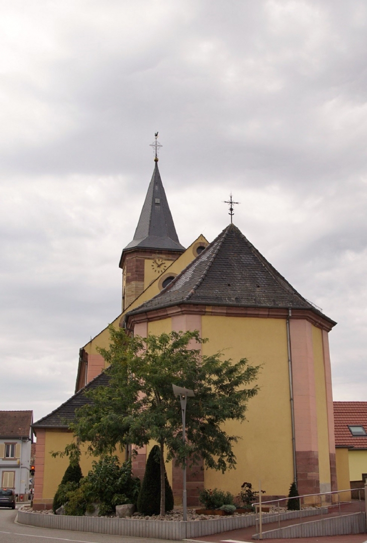 &église Sainte-Colombe - Fessenheim