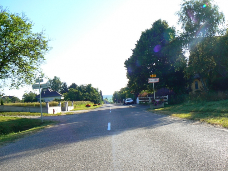 En venant de Lepuix-Neuf - Friesen