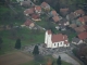 L'église St-Pierre et Paul vu du ciel