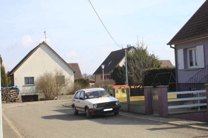 L'entrée du lotissement de la Verdure - Hecken