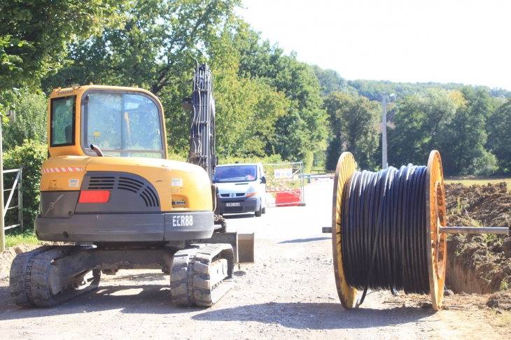 Enfouissement des réseaux électriques - Hecken