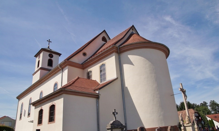 +église Saint-Barthelemy - Helfrantzkirch