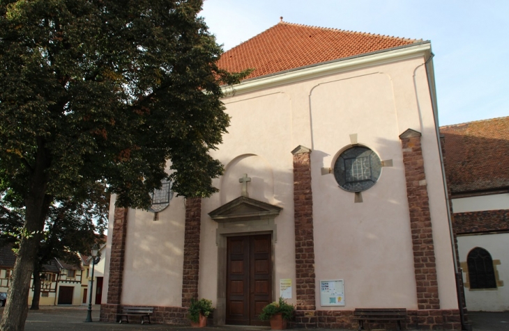  église Saint-Michel - Herrlisheim-près-Colmar