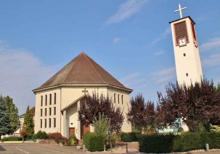 église St Martin - Holtzwihr