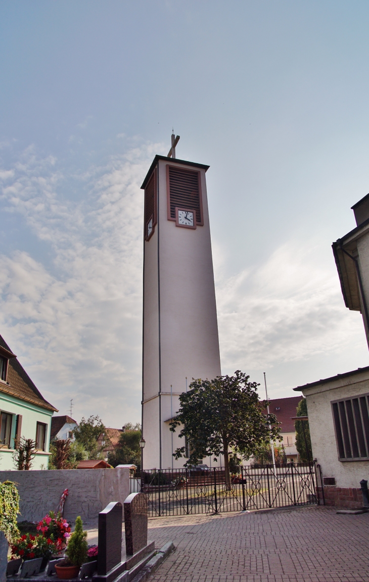 église St Martin - Holtzwihr