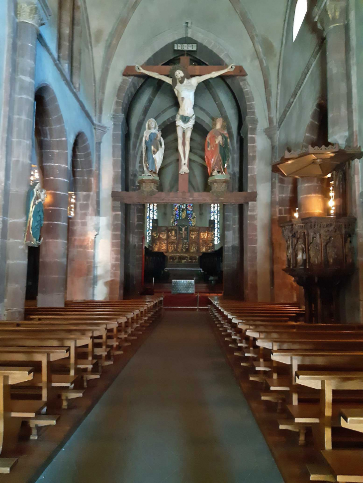 Dans l'église - Kaysersberg