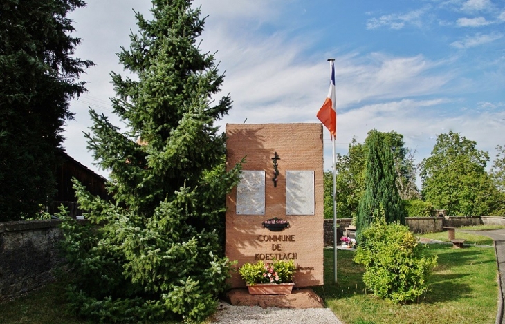 Monument-aux-Morts - Kœstlach