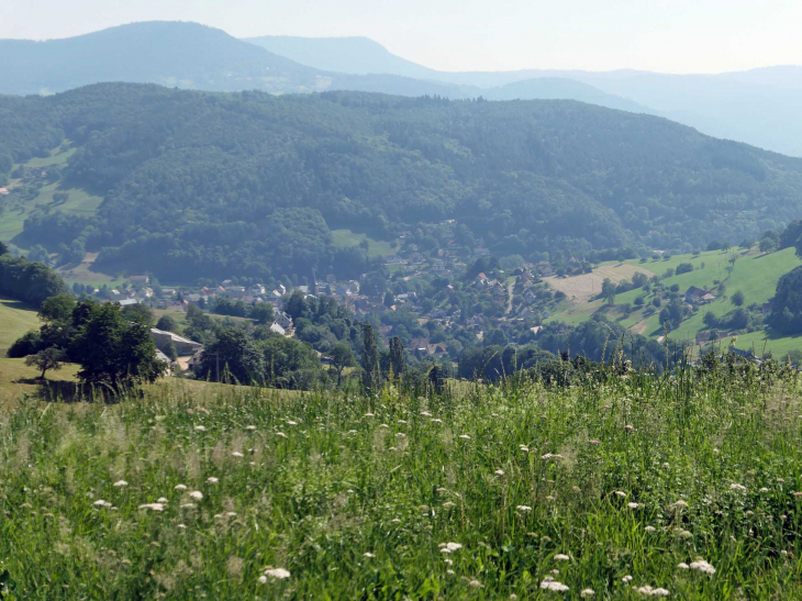 Le village dans la vallée - Lapoutroie