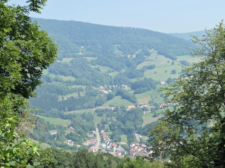 Vue sur le village - Lapoutroie