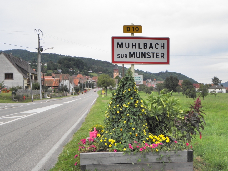 Entrée ouest de Muhlbach - Muhlbach-sur-Munster