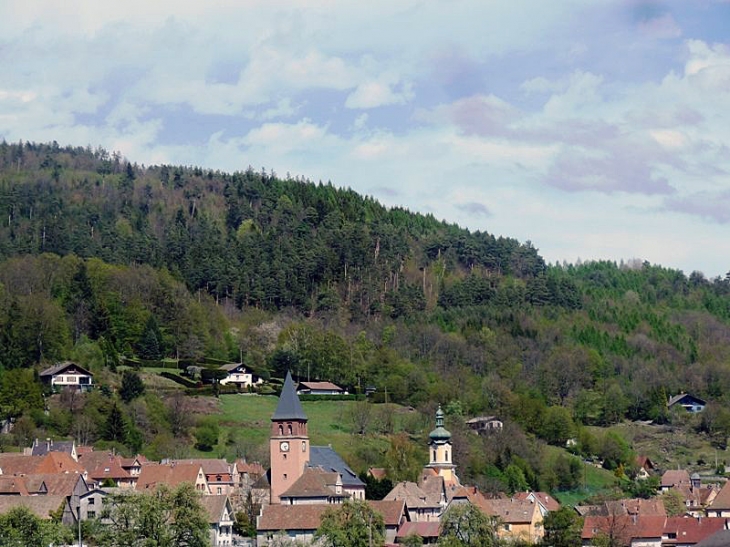 Vue sur le centre - Muhlbach-sur-Munster