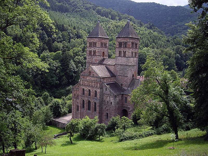 L'église romane - Murbach