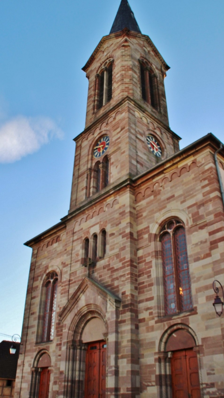 /église Sainte-Lucie - Niederhergheim