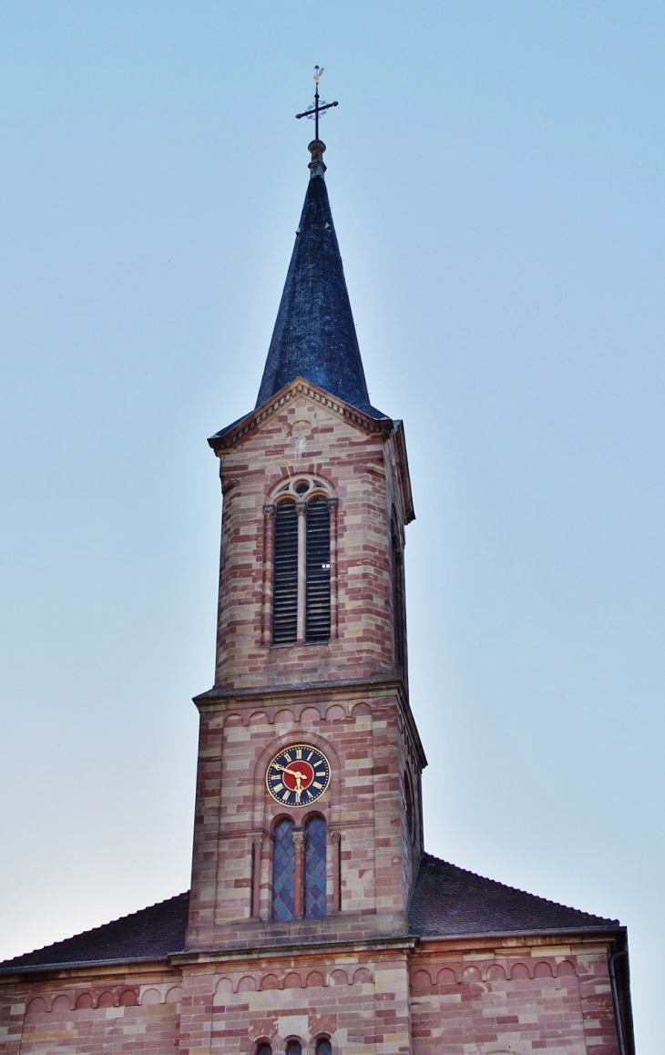 /église Sainte-Lucie - Niederhergheim