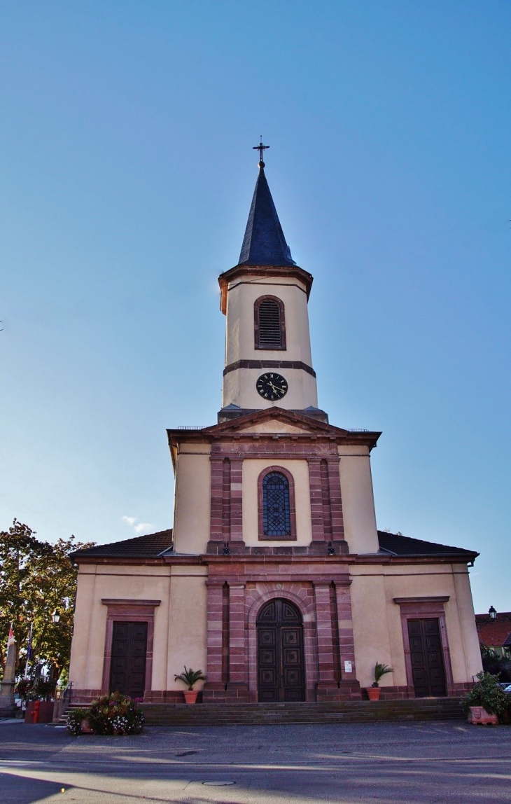 ²église Saint-Leger - Oberhergheim