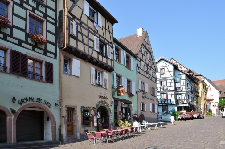 La rue du Général De Gaulle - Riquewihr