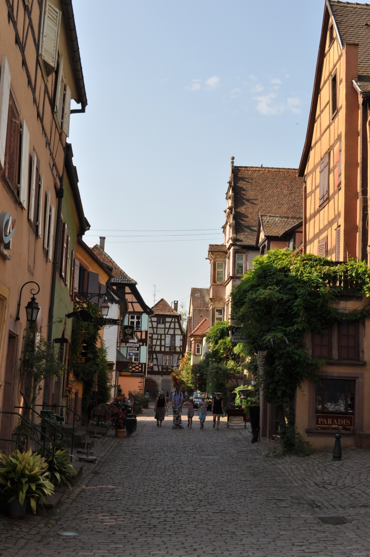 La rue Couronne - Riquewihr