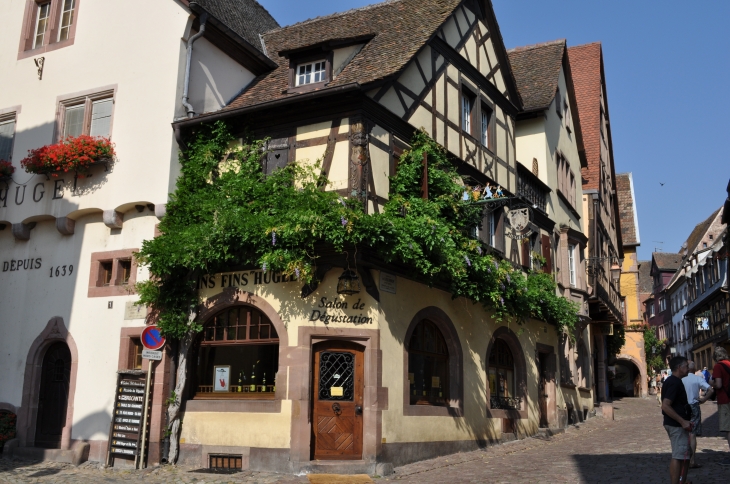 La rue de la 1ère Armée - Riquewihr