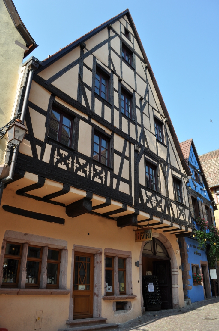 La rue du Général De Gaulle - Riquewihr