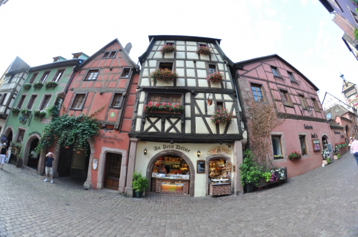 La rue du Général De Gaulle - Riquewihr