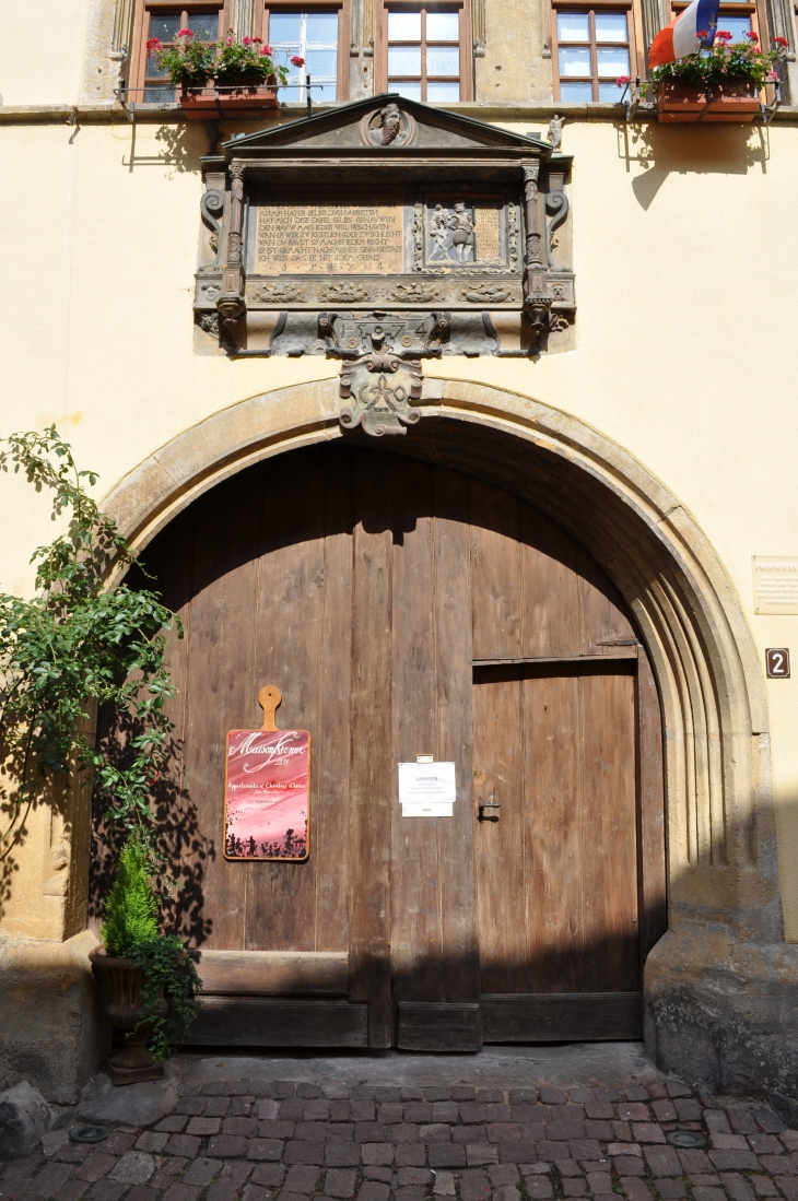 La Maison Conrad Ortlieb - Riquewihr