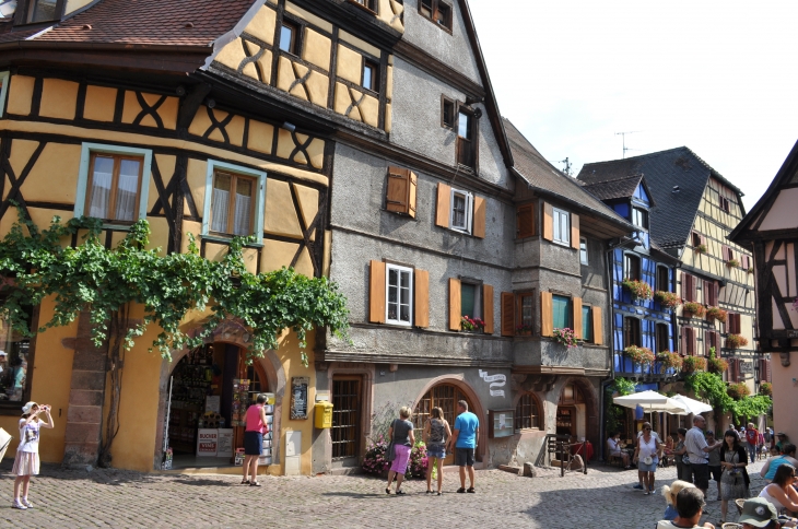 La rue du Général De Gaulle - Riquewihr