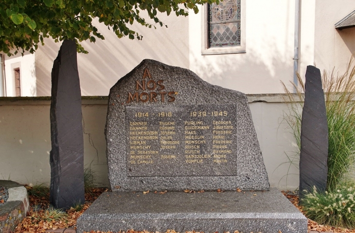 Monument-aux-Morts - Roggenhouse