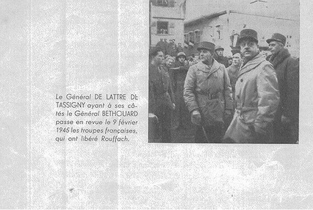 Nos libérateurs 1945 - Rouffach