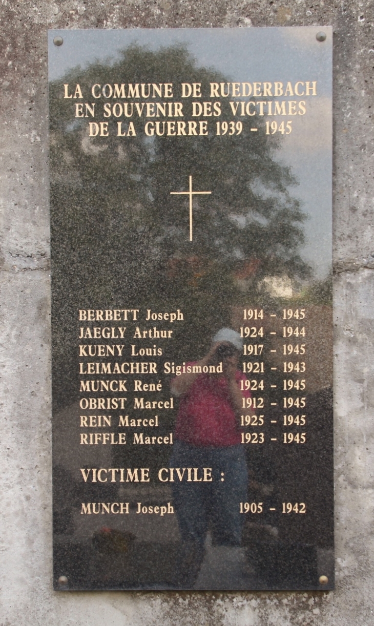 Monument-aux-Morts - Ruederbach