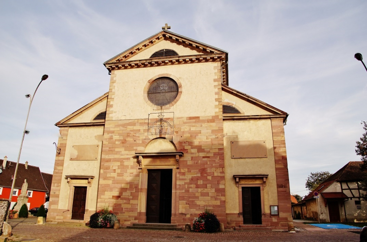 &église Saint-Barthelemy - Sainte-Croix-en-Plaine