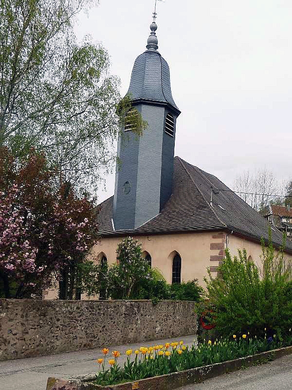 Le temple protestant - Sainte-Marie-aux-Mines