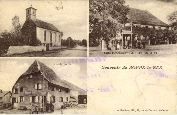 Gendarmerie de Soppe le Bas - Soppe-le-Bas