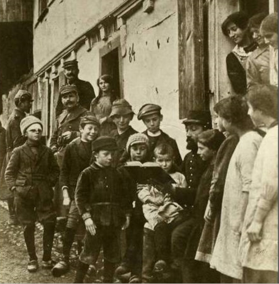 Cours du soir pour leçon de Français aprés 1918 - Soppe-le-Bas