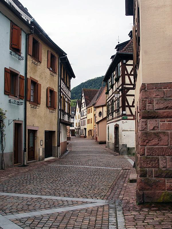 Une rue du village - Soultzbach-les-Bains