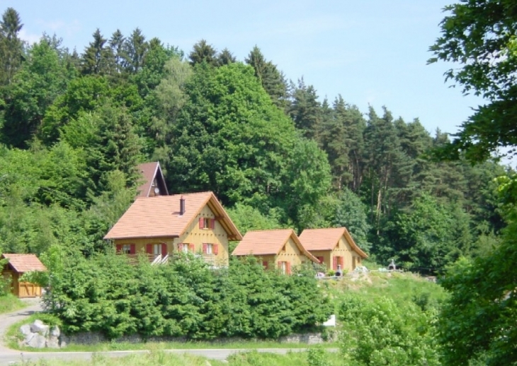 Chalets en location à la semaine, avec vue panoramique sur la vallée de Munster - Soultzeren