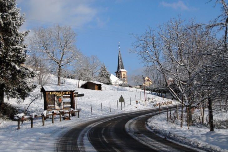 Le village sous la neige - Thannenkirch