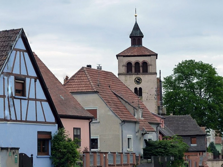 Dans le village - Urschenheim