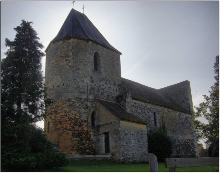 Eglise romane - Audrix