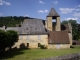 Photo suivante de Auriac-du-Périgord Le presbytére et le clocher de l'église.