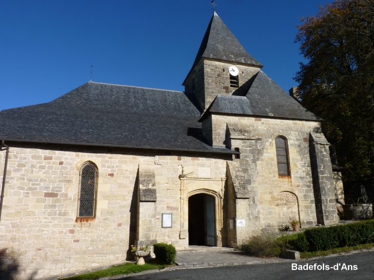 L'église  Crédit : André Pommiès - Badefols-d'Ans