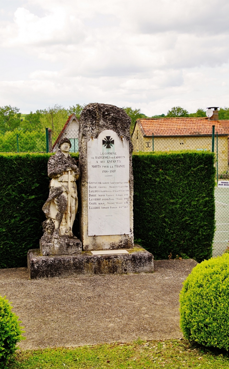 Monument-aux-Morts - Badefols-sur-Dordogne