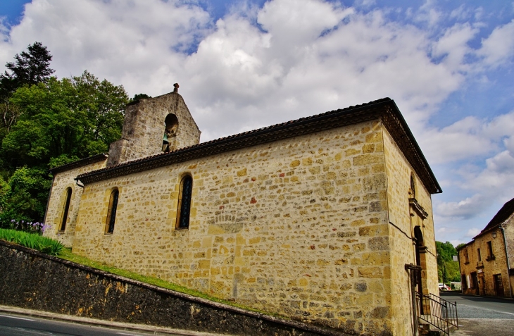  église Saint-Vincent - Badefols-sur-Dordogne