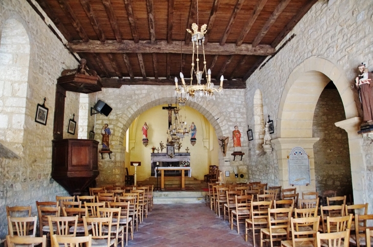  église Saint-Vincent - Badefols-sur-Dordogne