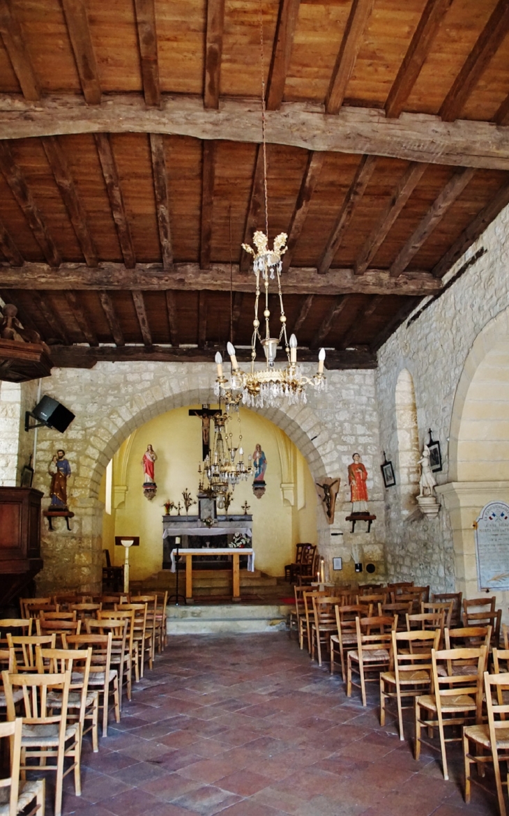  église Saint-Vincent - Badefols-sur-Dordogne